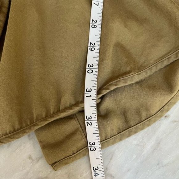 Anthropologie Staring at Stars sleeveless trench coat jacket size M cotton - Picture 6 of 6